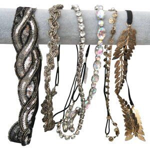 LOT of 6 Headbands Hair Accessories